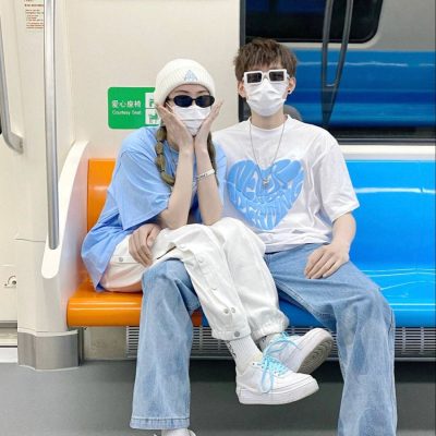 Áo Thun Đôi Trái Tim